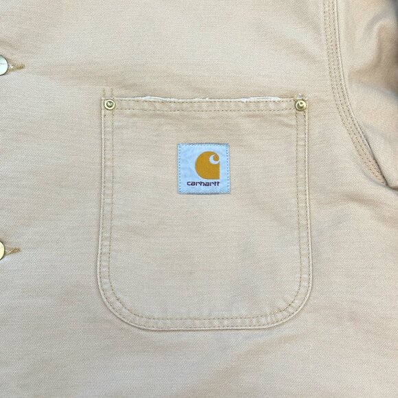 Carhartt WIP OG Chore Coat Men's Dusty Brown - Size XL - Picture 4 of 11